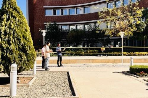 نبرد پهپادهای هوشمند شروع شد المپیک فناوری 2025 در اوج هیجان